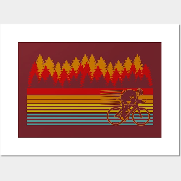 Nature Bicycle Wall Art by ShirtsShirtsndmoreShirts